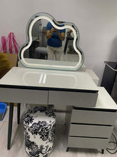 Load image into Gallery viewer, 205 Dresser with 5 Drawers and Chair (LER Light) White
