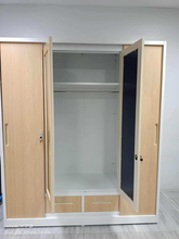 Load image into Gallery viewer, HF-1542 4 Door Wardrobe Cabinet
