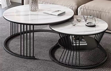 Load image into Gallery viewer, MK 1034 Sintered Top Round Center Table
