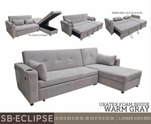 Load image into Gallery viewer, Eclipse L-Shape Sofa Bed
