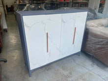 Load image into Gallery viewer, Zurich 4-Door Steel Shoe Rack Cabinet
