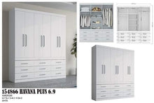 Load image into Gallery viewer, Havana 6.9 6-Door Wardrobe
