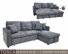 Load image into Gallery viewer, Tosca L-Shape Sofa Bed
