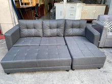 Load image into Gallery viewer, Maxie L-Type Sofa with Ottoman (Uratex)

