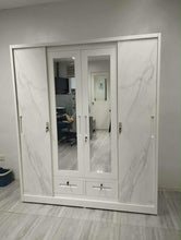 Load image into Gallery viewer, HF 1542 4 Door Wardrobe Cabinet
