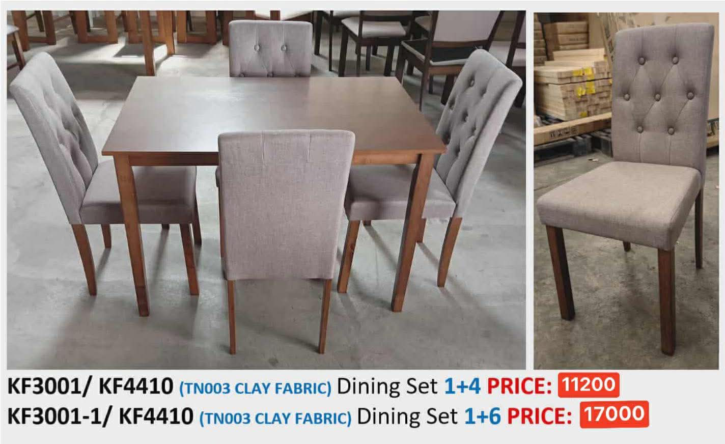 KF 3001-1/4410 6 Seater Dining Set