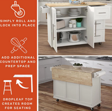 Load image into Gallery viewer, TH 672 Mobile Kitchen Table
