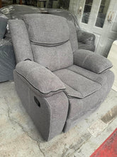 Load image into Gallery viewer, Graphite 1-Seater Recliner with 8-point Massage
