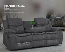 Load image into Gallery viewer, Graphite Recliners
