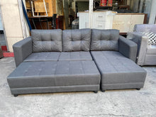 Load image into Gallery viewer, Maxie L-Type Sofa with Ottoman (Uratex)
