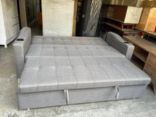 Load image into Gallery viewer, Marcel 3-Seater Sofa Bed with Pullout and Cup Holder
