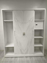 Load image into Gallery viewer, HF 1542 4 Door Wardrobe Cabinet
