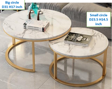 Load image into Gallery viewer, MK 102 Sintered Top Round Center Table
