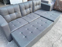 Load image into Gallery viewer, Maxie L-Type Sofa with Ottoman (Uratex)
