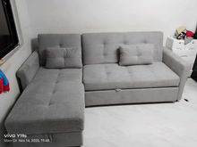 Load image into Gallery viewer, Zola L-Shaped Sofa Bed
