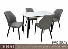 Load image into Gallery viewer, Dibri 4-Seater Dining Set
