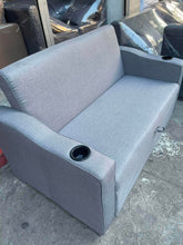 Load image into Gallery viewer, Marcel 2-Seater Sofa Bed with Pullout and Cup Holder
