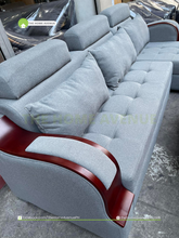 Load image into Gallery viewer, Harley L-Shape Sofa Set with Stool
