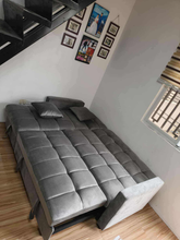 Load image into Gallery viewer, Isabella L-Shape Sofa Bed
