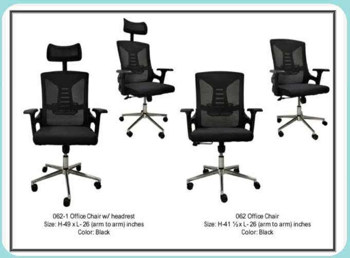 062-1 Office Chair with Head Rest