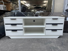 Load image into Gallery viewer, H7-161 White TV Stand
