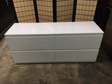 Load image into Gallery viewer, Ivory TV Stand with 4 Drawers
