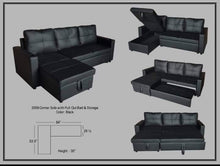 Load image into Gallery viewer, HF2058 Corner Sofa with Pullout and Storage
