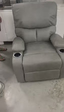 Load and play video in Gallery viewer, Jazz Recliner with Cupholder
