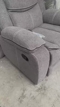 Load and play video in Gallery viewer, Graphite 1-Seater Recliner with 8-point Massage
