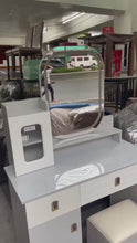 Load and play video in Gallery viewer, LH 169-11 Dresser with Chair and LED Light
