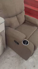 Load and play video in Gallery viewer, Renzo Rocking &amp; Swivel Single Recliner
