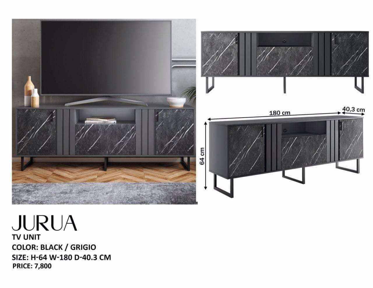 Jurua TV Stand (Black)