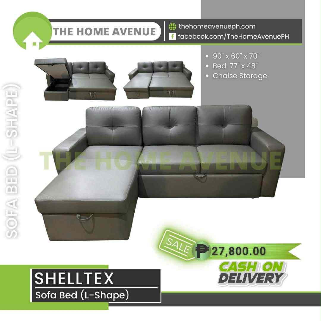 MHL 0169 Shelltex L-type Day Sofa Bed