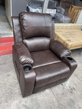 Load image into Gallery viewer, Angelo Recliner with Cup Holder and Side Pocket
