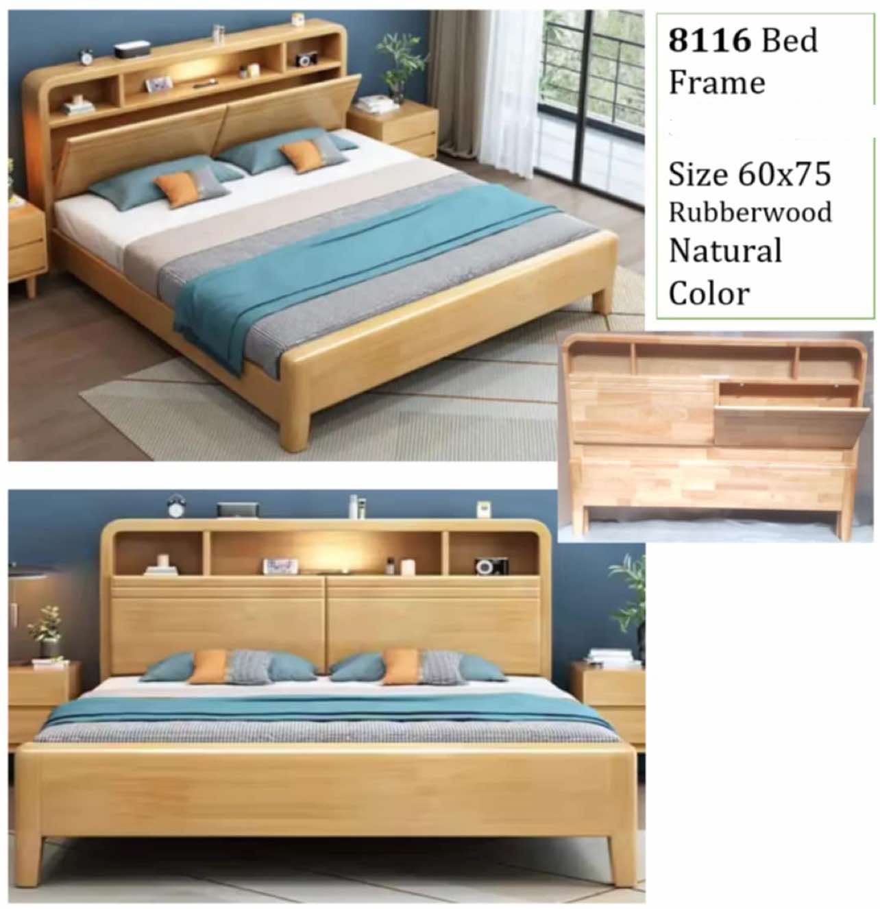 8116 Queen Bed Frame