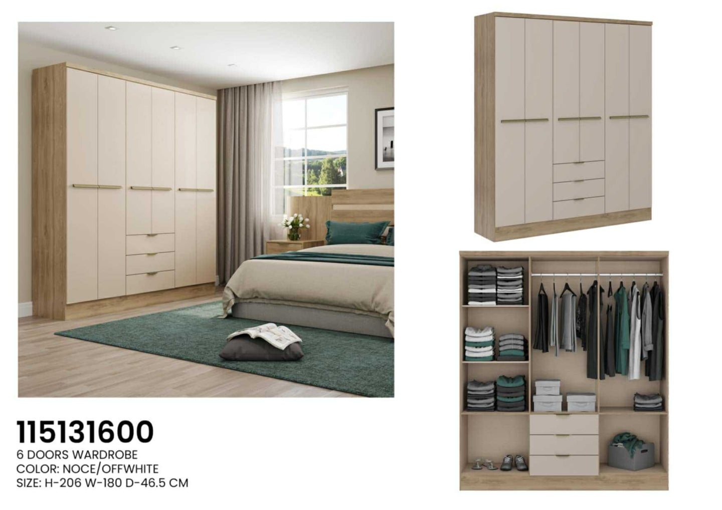 115131600 Wardrobe Cabinet