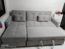 Load image into Gallery viewer, Zola L-Shaped Sofa Bed
