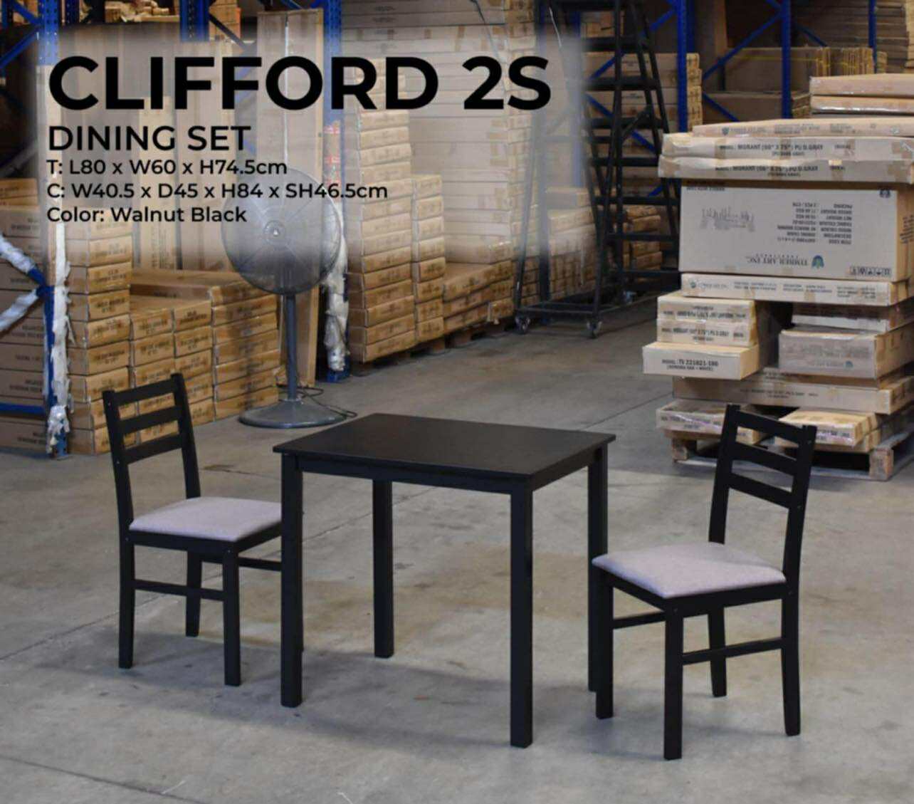 Clifford 2-Seater Dining Set