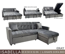 Load image into Gallery viewer, Isabella L-Shape Sofa Bed
