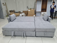 Load image into Gallery viewer, Zola L-Shaped Sofa Bed
