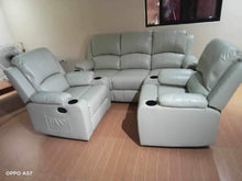 Load image into Gallery viewer, Angelo Recliner with Cup Holder and Side Pocket
