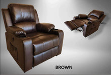 Load image into Gallery viewer, Angelo Recliner with Cup Holder and Side Pocket
