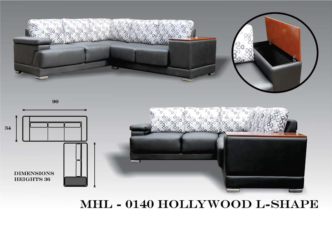 MHL 0140 Hollywood L-Shape