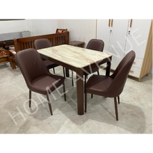 Load image into Gallery viewer, 4-Seater Devlin Dining Set
