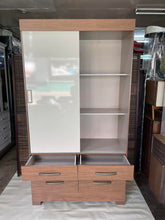 Load image into Gallery viewer, BE25-135 Wardrobe Cabinet (Off White)
