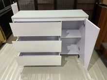 Load image into Gallery viewer, D01 1.2 Buffet Cabinet (All White)
