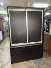 Load image into Gallery viewer, 2772 Sliding Door Wardrobe Cabinet
