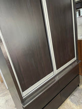 Load image into Gallery viewer, 2772 Sliding Door Wardrobe Cabinet
