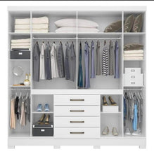 Load image into Gallery viewer, New Realce Wardrobe Cabinet (White)
