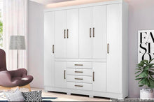 Load image into Gallery viewer, New Realce Wardrobe Cabinet (White)

